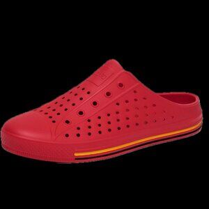 SAGUARO US Women's 14 / Men's 12 Garden Clogs Shoes Casual Slippers Unisex Red Q